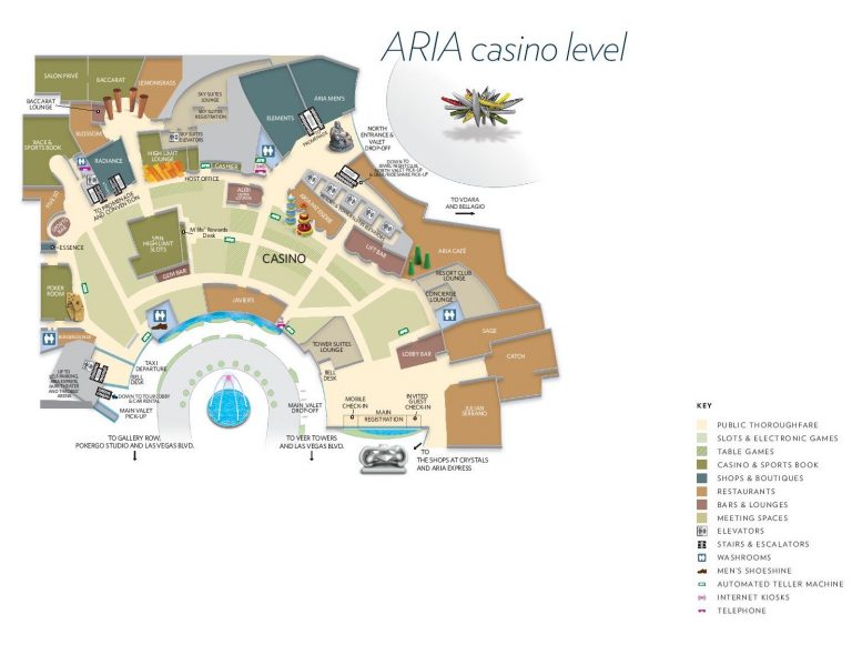 aliante casino property map